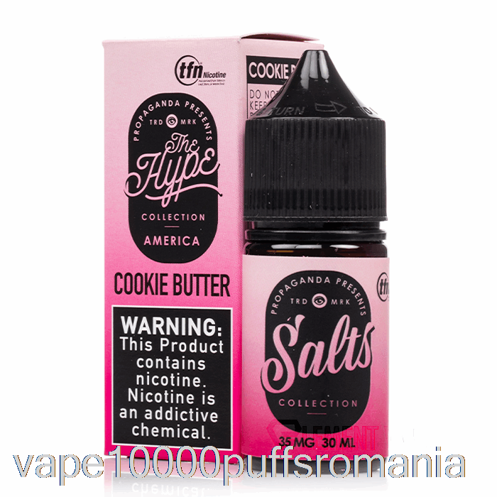 Vape Romania Cookie Unt - E-lichid Săruri De Propagandă - 30ml 35mg